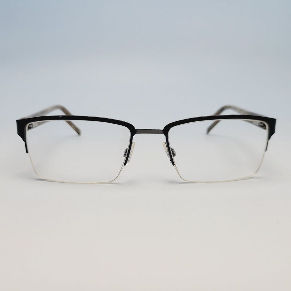 Randy Jackson 1042 Zyloware eyeglasses C.016 140 54-18-140 half frame Black N21